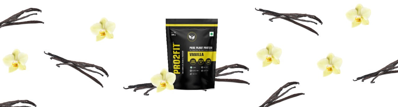 pro2fit, one good protein, vegan protein powder, vanilla protein powder