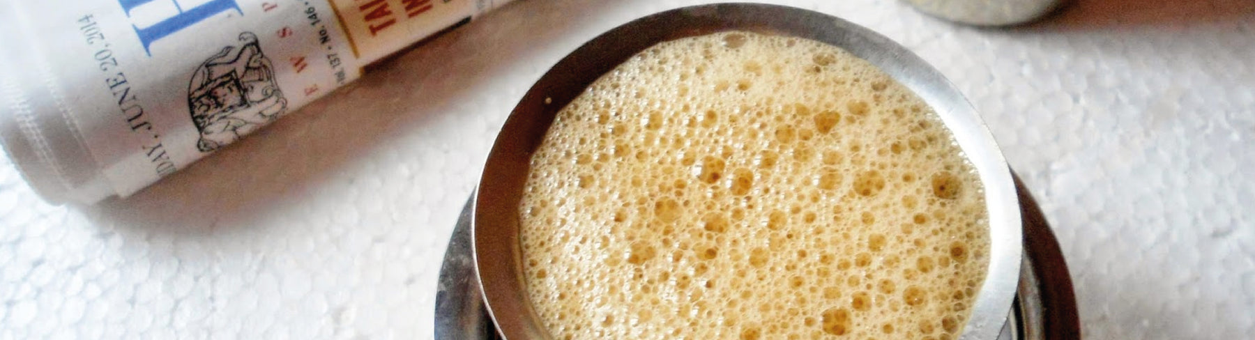 Easy South Indian vegan filter coffee recipe
