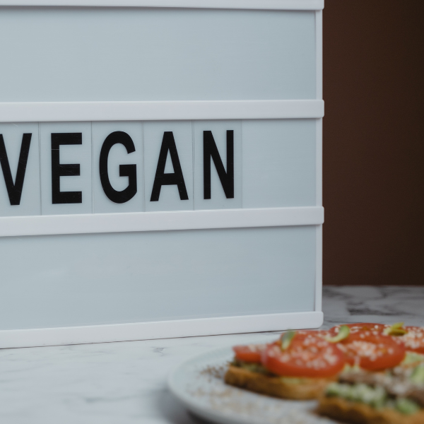 vegan, pizza